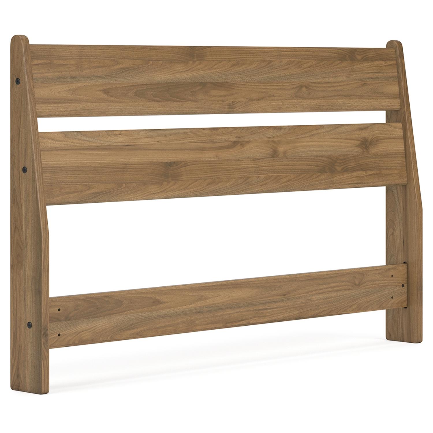 Deanlow Full Panel Headboard, Honey 2 Deanlow Full Panel Headboard, Honey