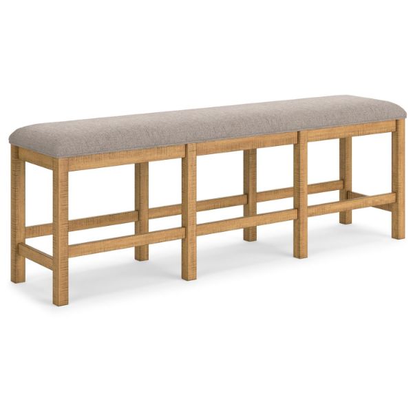  Havonplane Counter Height Dining Bench 72", Brown 
