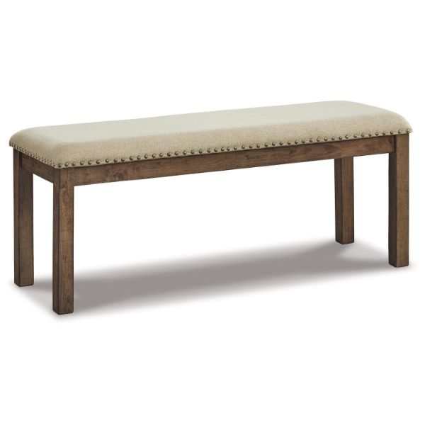 Moriville Dining Bench, Beige 