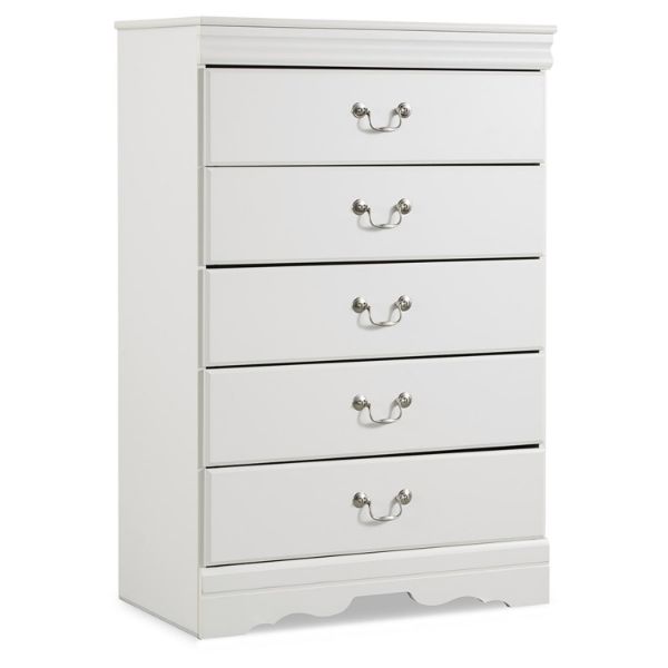  Anarasia Chest of Drawers, White 