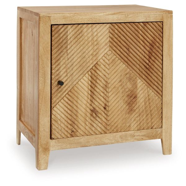  Emberton Accent Cabinet, Light Brown 