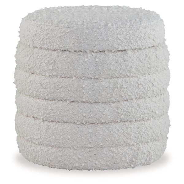  Duntler Storage Ottoman, Ivory 