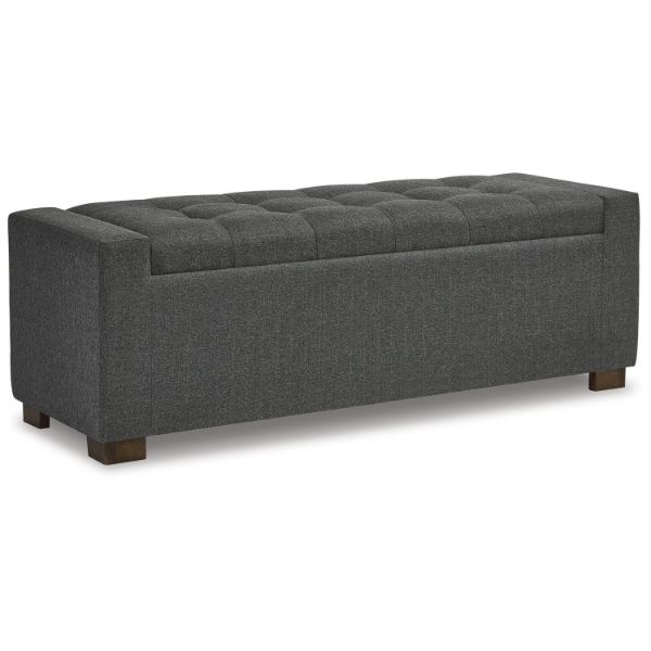  Cortwell Storage Bench, Gray 