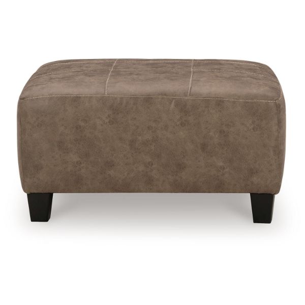  Navi Oversized Accent Ottoman, Fossil 