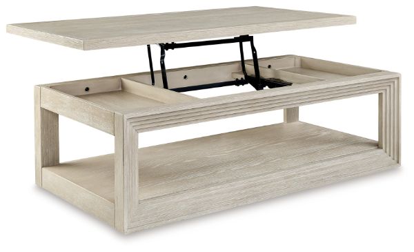  Marxhart Lift-Top Coffee Table, Bisque 