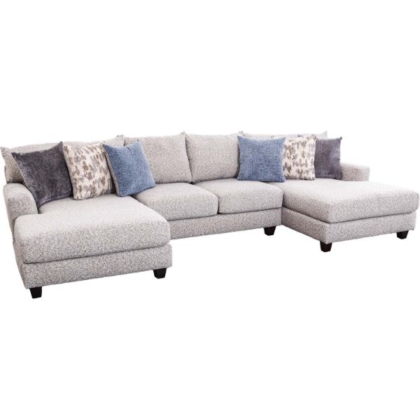 Pewter Bay 3PC Sectional 