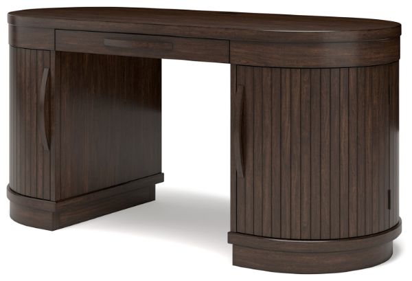  Korestone Home Office Desk 63", Warm Brown 
