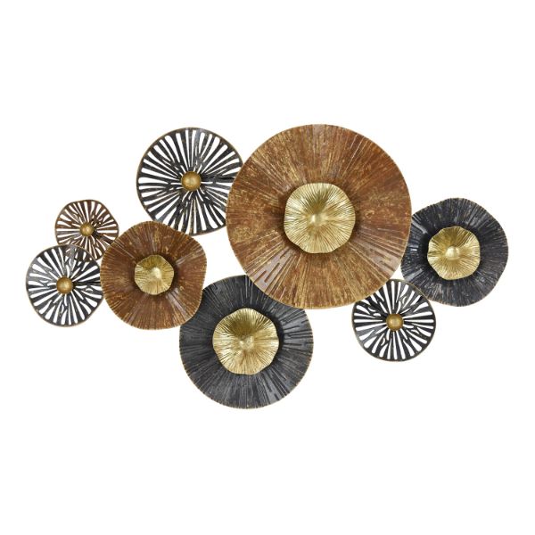Metal Wall Decor Circles 