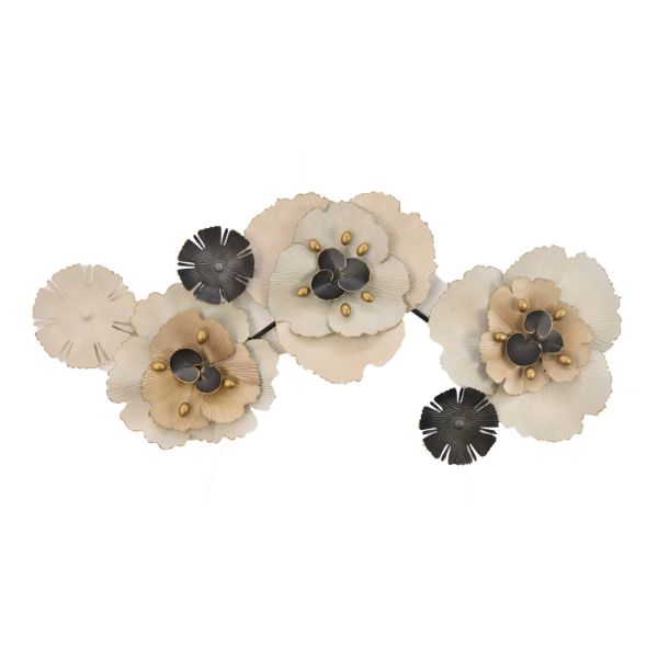 Metal Wall Decor Floral 