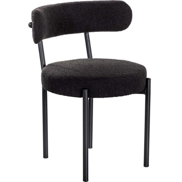  Milana 19" Black Chair 
