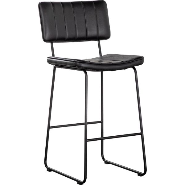  Jacob 30" Black Barstool 