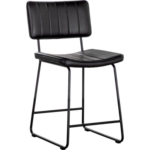  Jacob 24" Black Barstool 