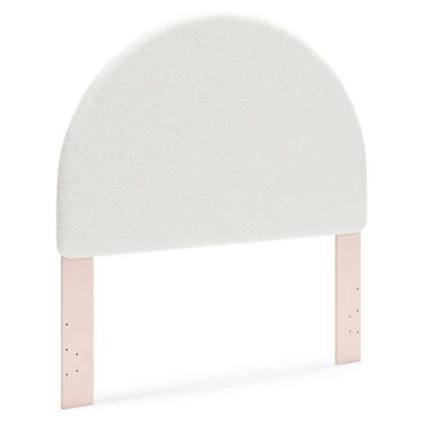  Wistenpine Full Upholstered Panel Headboard, Blush 