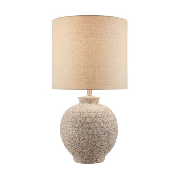 Textured Rounded Table Lamp 