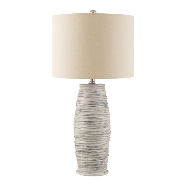 Moriah Ceramic Gray Table Lamp 