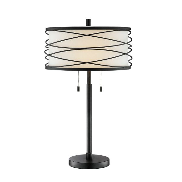 Lumiere Dark Bronze Table Lamp 