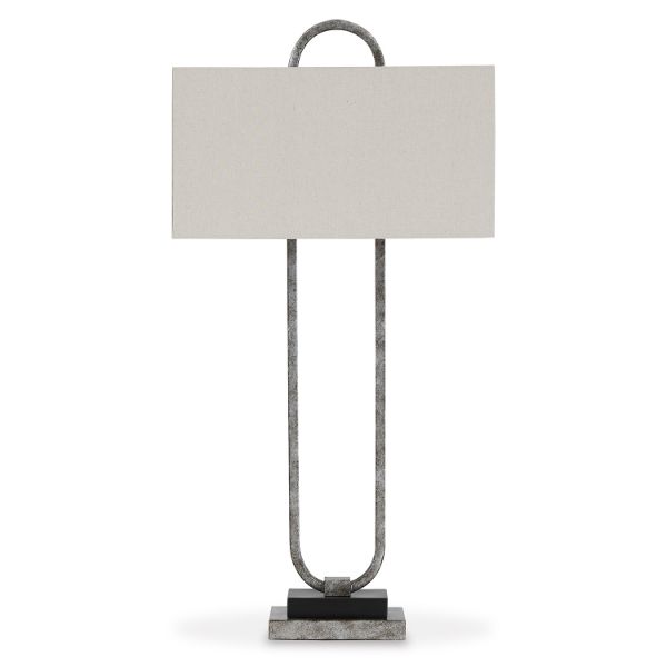 Open Geo Design Metal Table Lamp 