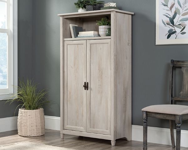  Edge Water 2-Door Storage Cabinet with Shelves, White 