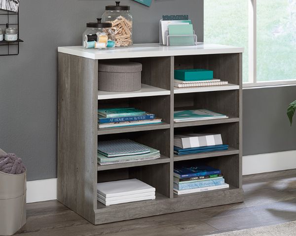  Craft Pro Series Open Storage Cabinet, Gray 