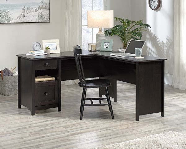  County Line L-Desk, Black 