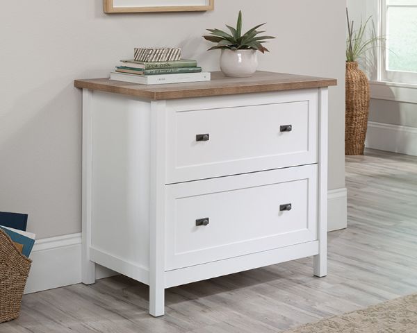  Cottage Road Lateral File, White 