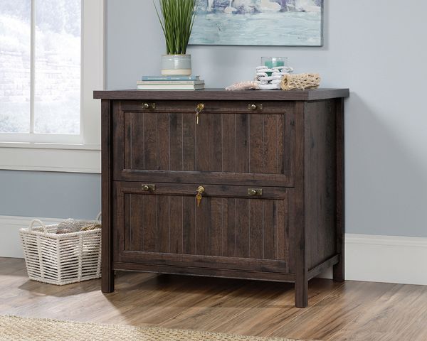  Costa 2-Door Lateral File, Brown 