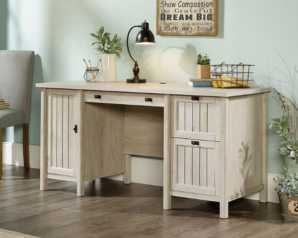  Costa 60" Computer Desk, White 