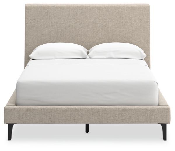 Cielden Full Upholstered Bed with Roll Slats 