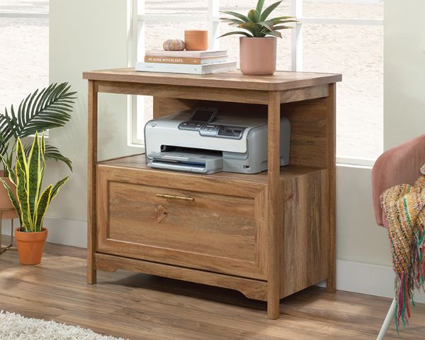  Coral Cape 1-Door Lateral File, Brown 