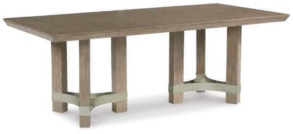  Chrestner Dining Table, Gray 