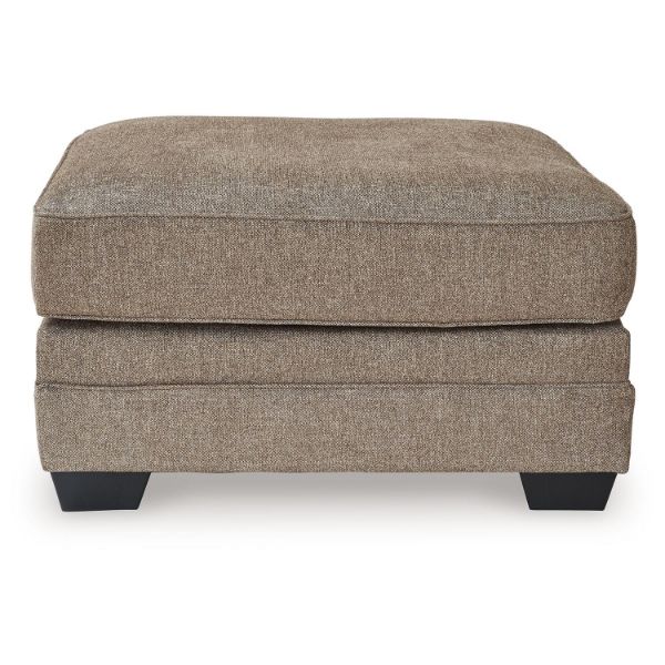  Cannonbrook Oversized Accent Ottoman, Nutmeg 