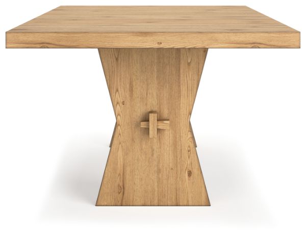  Galliden Dining Table, Light Brown 