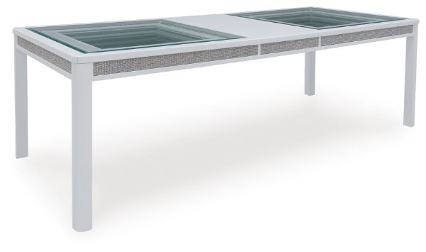 Chalanna Dining Extension Table, White 