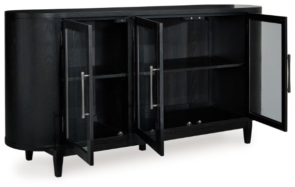  Rowanbeck Dining Server, Black 