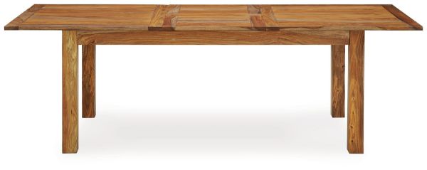  Dressonni Dining Extension Table, Brown 