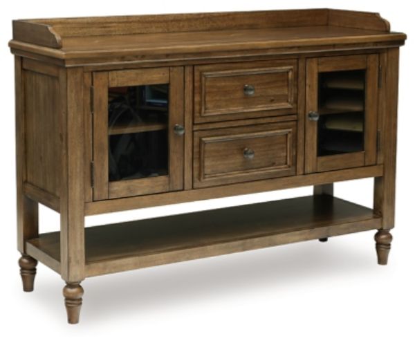  Sturlayne Dining Server, Brown 