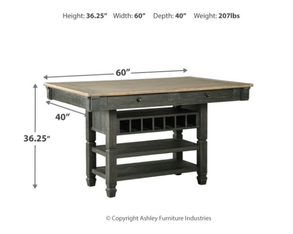 Tyler Creek Counter Height Dining Table 