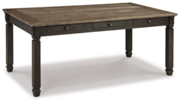  Tyler Creek Dining Table, Black/Gray 