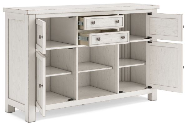  Robbinsdale Dining Server, Antique White 