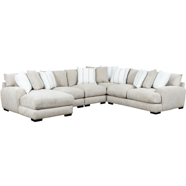 Shay 5PC Sectional with LAF Chaise 
