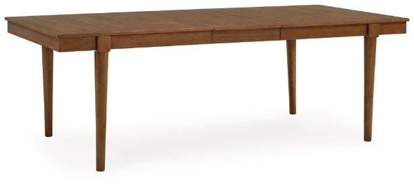  Lyncott Dining Extension Table, Brown 