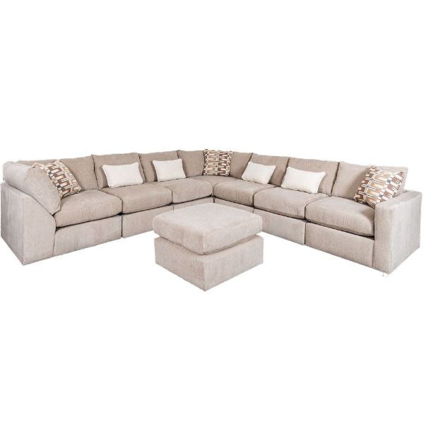 Nolte 8PC Sectional with RAF Chair 