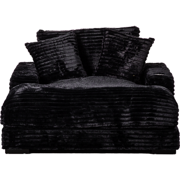 Nestle Black Grande Chaise 1 Nestle Black Grande Chaise