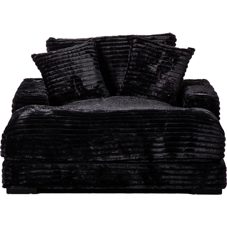 Nestle Black Grande Chaise 2 Nestle Black Grande Chaise