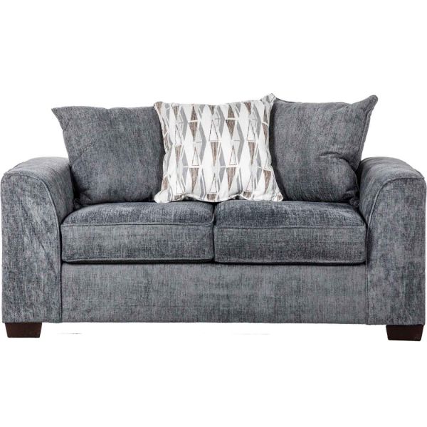 Abbott Sterling Gray Loveseat 