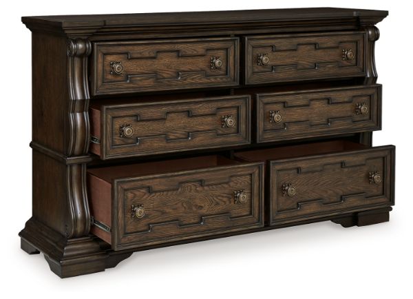  Maylee Dresser, Dark Brown 