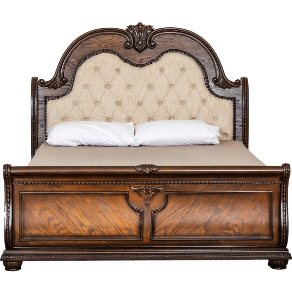 Stanley Queen Sleigh Bed 