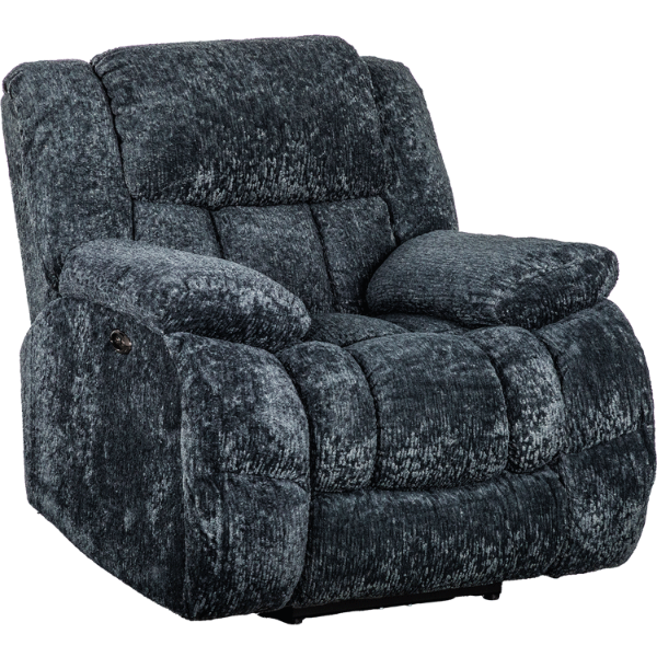 Cosmos Charcoal Power Recliner 