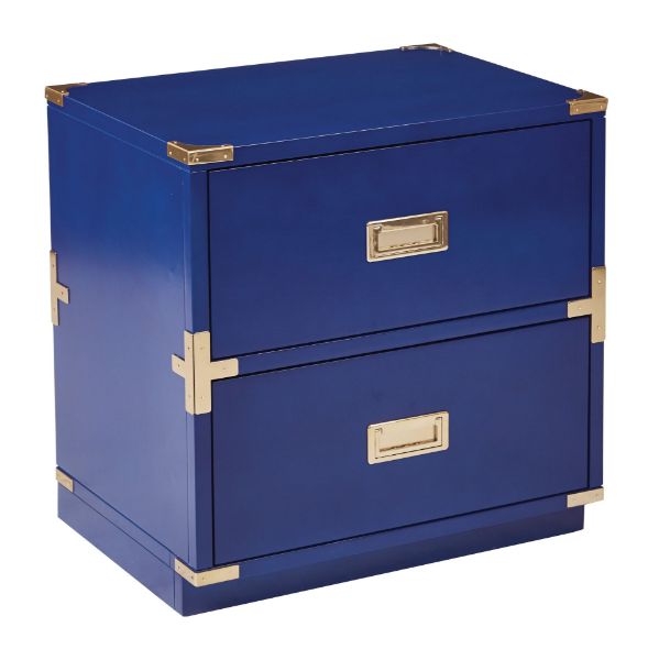 Wellington 16" Two Drawer File, Blue 
