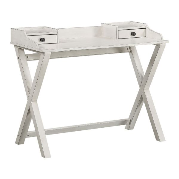 Barton Writing Desk in White Wash finish 1 Barton Writing Desk in White Wash finish